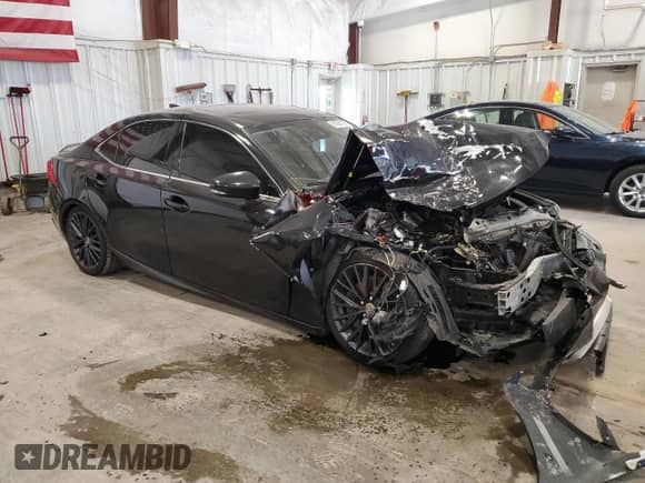 2017 Lexus IS 300 with VIN JTHCM1D29H5025270, listed as a Copart auction lot 81061085 with 56,339 mi miles and Clean title. Bid and sale history available at DreamBid. Image 4.