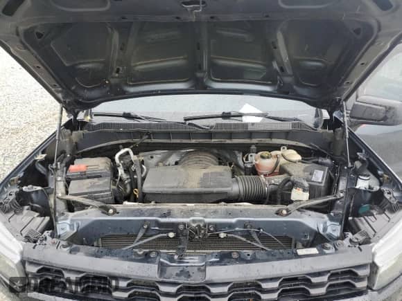 2019 Chevrolet Silverado 1500 Custom Trail Boss with VIN 1GCRYCEF5KZ300419, listed as a Copart auction lot 56122355 with 80,530 mi miles and Salvage title. Bid and sale history available at DreamBid. Image 11.