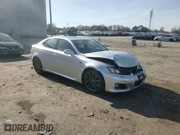 2008 Lexus IS F with VIN JTHBP262585003921, listed as a Copart auction lot 82384074 with 104,117 mi miles and Salvage title. Bid and sale history available at DreamBid. Image 11.