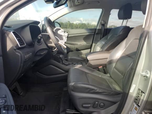 2021 Hyundai Tucson Sport with VIN KM8J33ALXMU305876, listed as a Copart auction lot 86336224 with 37,434 mi miles and Non repairable. Bid and sale history available at DreamBid. Image 7.