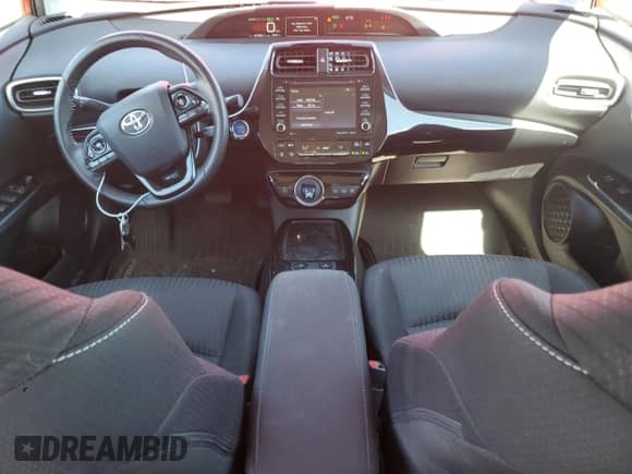 2020 Toyota Prius LE with VIN JTDKARFP1L3130967, listed as a Copart auction lot 80495065 with 64,702 mi miles and Salvage title. Bid and sale history available at DreamBid. Image 8.