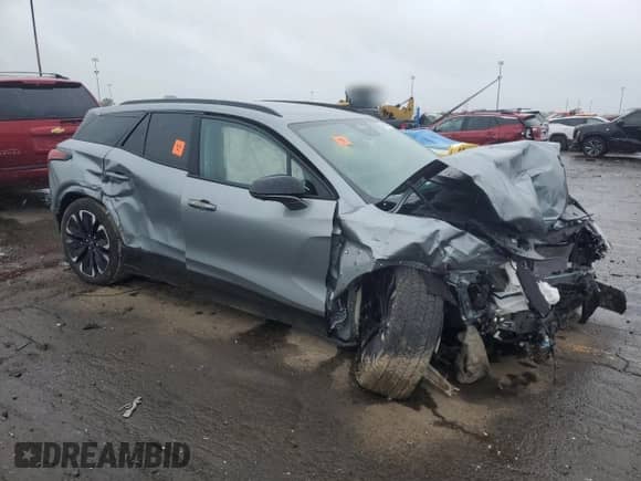 2024 Chevrolet Blazer EV eAWD RS с VIN 3GNKDCRJXRS226991, выставлен на аукционе Copart как лот 61569025 с пробегом 10 234 миль миль и Списание • Salvage title. История ставок и продаж доступна на DreamBid. Изображение 4.