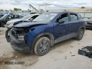 2025 Nissan Kicks S с VIN 3N8AP6BA6SL314321, выставлен на аукционе Copart как лот 55283825 с пробегом Не указан миль и Списание • Salvage title. История ставок и продаж доступна на DreamBid. Изображение 1.