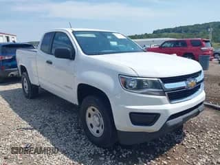 2019 Chevrolet Colorado 2WD Work Truck z VIN 1GCHSBEN9K1179407, wystawiony jako IAAI lot #43193466 z przebiegiem 148 933 mil mil oraz . Historia ofert i sprzedaży dostępna na DreamBid. Obrazek 1.