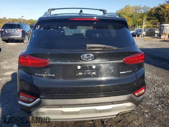 2020 Hyundai Santa Fe SEL with VIN 5NMS3CAA4LH248751, listed as a Copart auction lot 87234305 with 121,110 mi miles and Clean title. Bid and sale history available at DreamBid. Image 6.