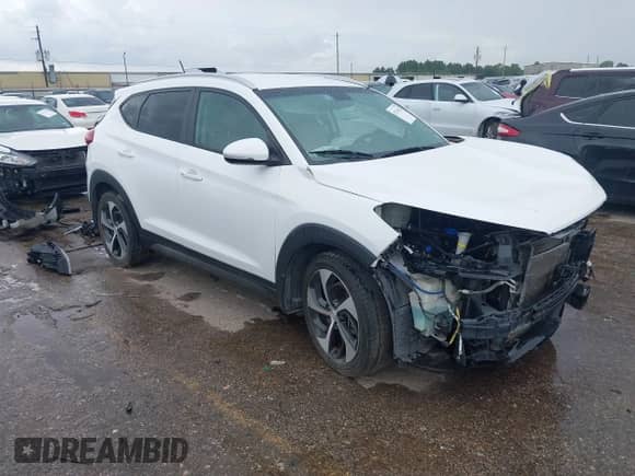 2016 Hyundai Tucson Limited z VIN KM8J33A23GU263319, wystawiony jako IAAI lot #42714532 z przebiegiem Nie podano mil oraz . Historia ofert i sprzedaży dostępna na DreamBid. Obrazek 1.