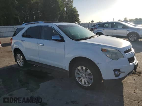 2011 Chevrolet Equinox LTZ with VIN 2GNALFEC7B1207324, listed as a Copart auction lot 81981995 with 210,098 mi miles and Clean title. Bid and sale history available at DreamBid. Image 4.