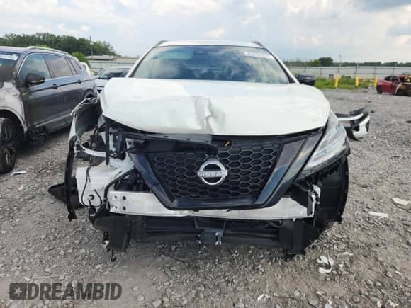 2023 Nissan Murano SV with VIN 5N1AZ2BJ6PC112849, listed as a Copart auction lot 63767375 with 24,876 mi miles and Salvage title. Bid and sale history available at DreamBid. Image 5.