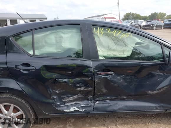 2013 Toyota Prius One with VIN JTDKDTB3XD1039457, listed as a IAAI auction lot 43297851 with 139,403 mi miles and . Bid and sale history available at DreamBid. Image 14.