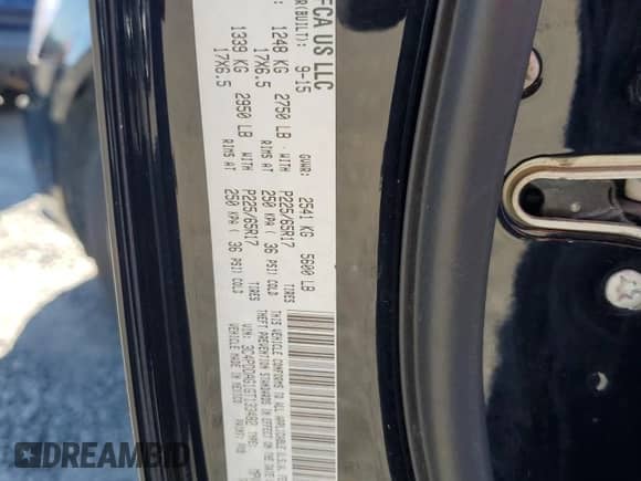 2016 Dodge Journey SE с VIN 3C4PDDAG1GT133482, выставлен на аукционе Copart как лот 80794665 с пробегом 110 740 миль миль и Списание • Salvage title. История ставок и продаж доступна на DreamBid. Изображение 13.