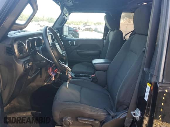 2018 Jeep Wrangler Sport with VIN 1C4GJXAG1JW153310, listed as a Copart auction lot 70487845 with 70,247 mi miles and Salvage title. Bid and sale history available at DreamBid. Image 7.