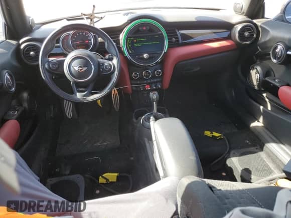 2016 MINI Hardtop John Cooper Works with VIN WMWXM9C53GT997497, listed as a Copart auction lot 56387615 with 59,852 mi miles and Salvage title. Bid and sale history available at DreamBid. Image 8.