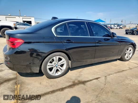 2017 BMW 3 Series 330i with VIN WBA8B9C59HK884753, listed as a Copart auction lot 71954745 with 80,935 mi miles and Salvage title. Bid and sale history available at DreamBid. Image 3.