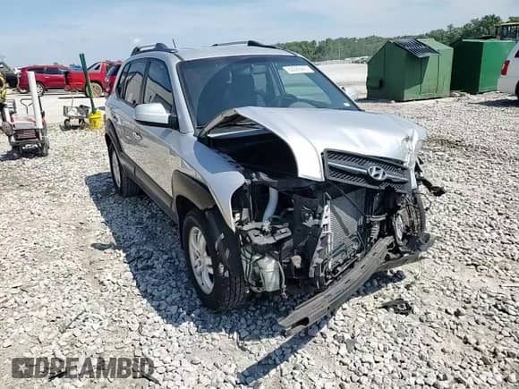 2007 Hyundai Tucson SE with VIN KM8JN12D87U581032, listed as a Copart auction lot 63926445 with 62,462 mi miles and Salvage title. Bid and sale history available at DreamBid. Image 13.