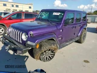 2023 Jeep Wrangler Sahara Altitude с VIN 1C4HJXEG3PW534714, выставлен на аукционе Copart как лот 85116265 с пробегом 40 970 миль миль и Списание • Salvage title. История ставок и продаж доступна на DreamBid. Изображение 1.