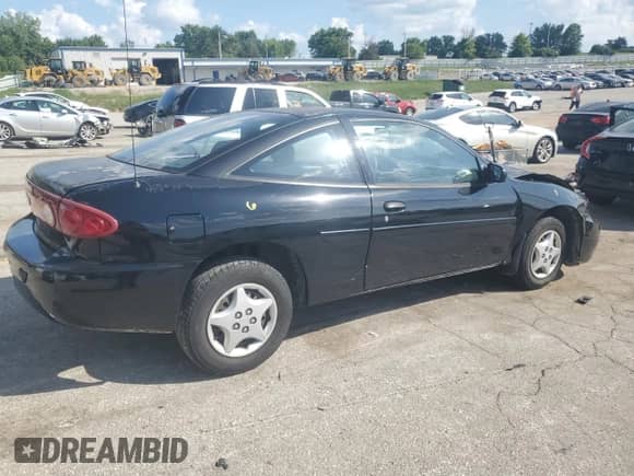 2004 Chevrolet Cavalier with VIN 1G1JC12F847185004, listed as a Copart auction lot 62161965 with 62,225 mi miles and Salvage title. Bid and sale history available at DreamBid. Image 3.