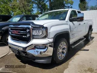 2017 GMC Sierra 1500 SLT z VIN 1GTV2NEJ2HZ287587, wystawiony jako Copart lot #60899844 z przebiegiem 118 608 mil mil oraz Szkoda całkowita • Salvage title. Historia ofert i sprzedaży dostępna na DreamBid. Obrazek 1.