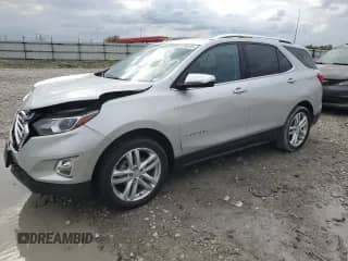 2021 Chevrolet Equinox Premier с VIN 3GNAXXEV3MS178844, выставлен на аукционе Copart как лот 81749785 с пробегом 37 059 миль миль и Списание • Salvage title. История ставок и продаж доступна на DreamBid. Изображение 1.