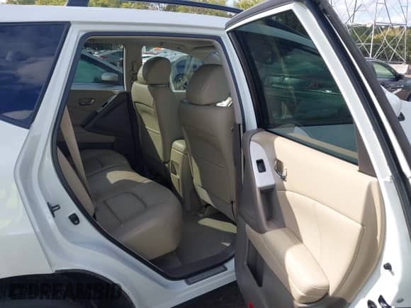 2011 Nissan Murano SL with VIN JN8AZ1MW6BW176621, listed as a IAAI auction lot 43392894 with 138,400 mi miles and . Bid and sale history available at DreamBid. Image 8.