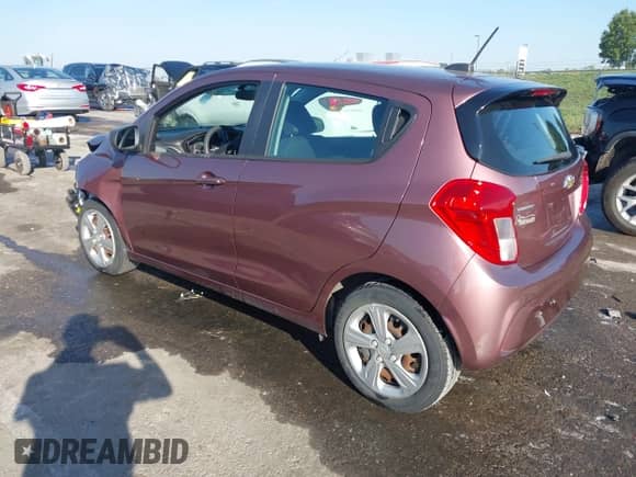 2019 Chevrolet Spark LS с VIN KL8CB6SA3KC810085, выставлен на аукционе IAAI как лот 43328512 с пробегом 39 070 миль миль и . История ставок и продаж доступна на DreamBid. Изображение 3.