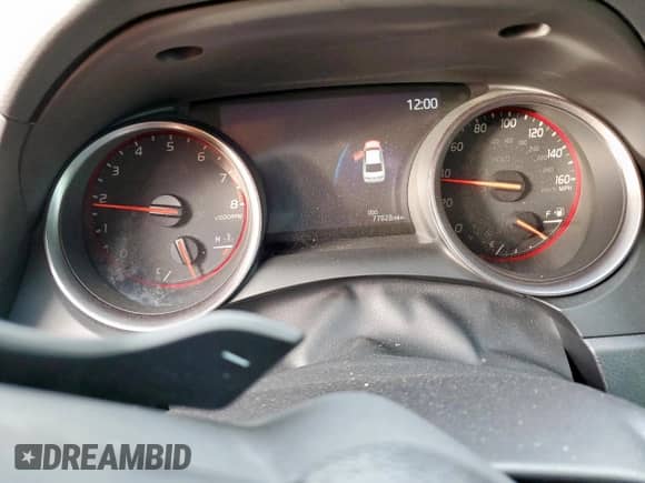 2021 Toyota Camry XSE with VIN 4T1K61AK9MU402834, listed as a Copart auction lot 71657335 with 77,028 mi miles and Salvage title. Bid and sale history available at DreamBid. Image 9.