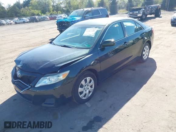 2010 Toyota Camry with VIN 4T1BF3EK0AU554406, listed as a IAAI auction lot 43362720 with 180,728 mi miles and . Bid and sale history available at DreamBid. Image 2.