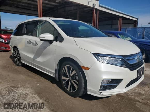2018 Honda Odyssey Elite с VIN 5FNRL6H96JB005226, выставлен на аукционе Copart как лот 67295053 с пробегом 49 849 миль миль и На запчасти • Non repairable. История ставок и продаж доступна на DreamBid. Изображение 4.