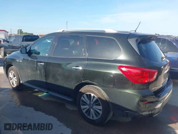 2018 Nissan Pathfinder SL with VIN 5N1DR2MN8JC625458, listed as a IAAI auction lot 42632794 with 182,317 mi miles and . Bid and sale history available at DreamBid. Image 14.