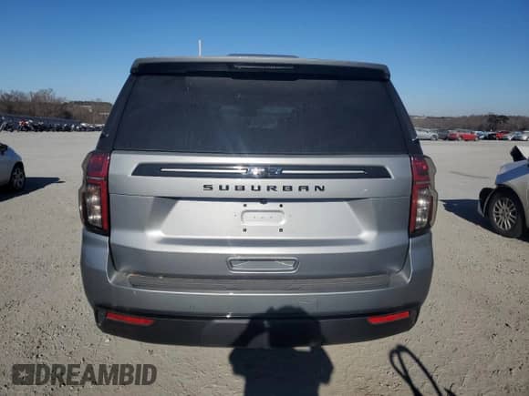 2024 Chevrolet Suburban Z71 с VIN 1GNSKDKD1RR161547, выставлен на аукционе Copart как лот 41565545 с пробегом 12 607 миль миль и Списание • Salvage title. История ставок и продаж доступна на DreamBid. Изображение 6.