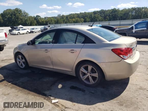 2012 Chevrolet Cruze 2LT with VIN 1G1PG5SC9C7142561, listed as a Copart auction lot 84400245 with 206,807 mi miles and Salvage title. Bid and sale history available at DreamBid. Image 2.