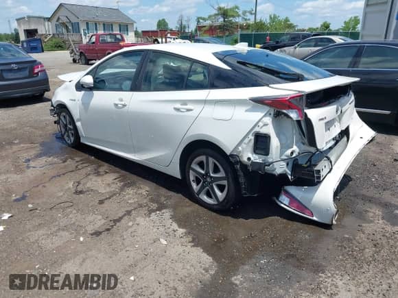 2017 Toyota Prius Two z VIN JTDKARFU4H3034926, wystawiony jako IAAI lot #42547181 z przebiegiem 286 537 mil mil oraz . Historia ofert i sprzedaży dostępna na DreamBid. Obrazek 3.