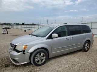 2011 Dodge Grand Caravan Crew with VIN 2D4RN5DG6BR689258, listed as a Copart auction lot 80556795 with 149,320 mi miles and Salvage title. Bid and sale history available at DreamBid. Image 1.