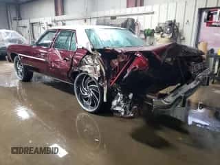 1975 Chevrolet Caprice с VIN 1N69H5J105888, выставлен на аукционе Copart как лот 80681774 с пробегом 79 198 миль миль и Списание • Salvage title. История ставок и продаж доступна на DreamBid. Изображение 2.