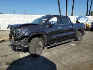 2024 GMC Sierra 1500 Denali Ultimate with VIN 1GTUUHE85RZ358402, listed as a Copart auction lot 81986734 with Not provided miles and Salvage title. Bid and sale history available at DreamBid. Image 1.