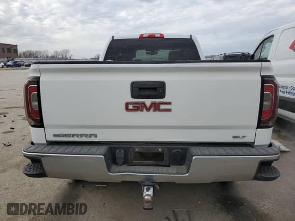 2016 GMC Sierra 1500 SLT with VIN 1GTV2NEC8GZ275055, listed as a Copart auction lot 82695224 with 151,347 mi miles and Salvage title. Bid and sale history available at DreamBid. Image 6.
