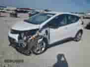 2021 Chevrolet Bolt EV LT with VIN 1G1FY6S07M4114734, listed as a Copart auction lot 70752445 with 27,672 mi miles and Salvage title. Bid and sale history available at DreamBid. Image 1.
