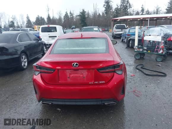 2022 Lexus RC 350 F Sport с VIN JTHGZ5DC9N5011710, выставлен на аукционе IAAI как лот 41217021 с пробегом 17 752 миль миль и . История ставок и продаж доступна на DreamBid. Изображение 16.