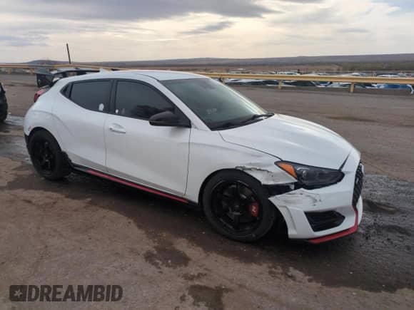 2021 Hyundai Veloster z VIN KMHT36AH9MU010242, wystawiony jako Copart lot #50790145 z przebiegiem 73 850 mil mil oraz Szkoda całkowita • Salvage title. Historia ofert i sprzedaży dostępna na DreamBid. Obrazek 4.