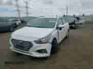 2022 Hyundai Accent SEL с VIN 3KPC24A61NE173722, выставлен на аукционе Copart как лот 58448715 с пробегом 21 854 миль миль и Списание • Salvage title. История ставок и продаж доступна на DreamBid. Изображение 13.