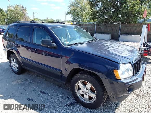 2006 Jeep Grand Cherokee Laredo with VIN 1J4HR48N06C268483, listed as a IAAI auction lot 43159632 with 158,240 mi miles and . Bid and sale history available at DreamBid. Image 1.