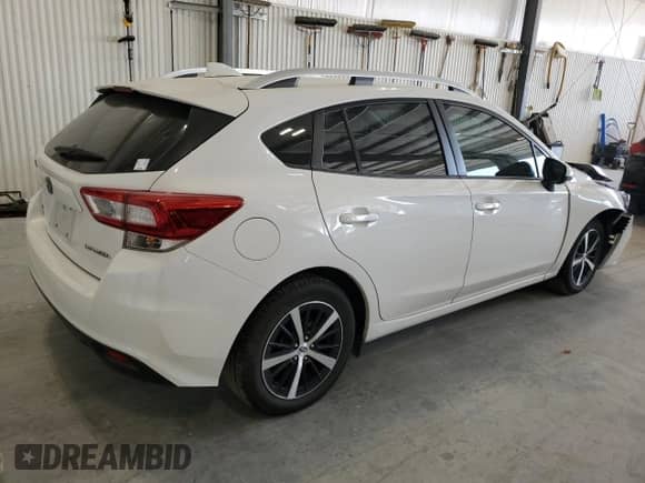 2019 Subaru Impreza Premium с VIN 4S3GTAD69K3763274, выставлен на аукционе Copart как лот 84273655 с пробегом 82 824 миль миль и Списание • Salvage title. История ставок и продаж доступна на DreamBid. Изображение 3.