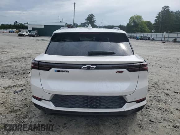 2025 Chevrolet Equinox EV RS с VIN 3GN7DSRP8SS171113, выставлен на аукционе Copart как лот 55507755 с пробегом 2 279 миль миль и Списание • Salvage title. История ставок и продаж доступна на DreamBid. Изображение 6.