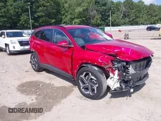 2023 Hyundai Tucson SEL with VIN 5NMJF3AE7PH228358, listed as a IAAI auction lot 42823672 with 37,736 mi miles and . Bid and sale history available at DreamBid. Image 1.