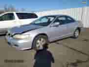 2002 Honda Accord EX с VIN 1HGCG32592A005568, выставлен на аукционе Copart как лот 47496265 с пробегом 130 180 миль миль и Списание • Salvage title. История ставок и продаж доступна на DreamBid. Изображение 1.