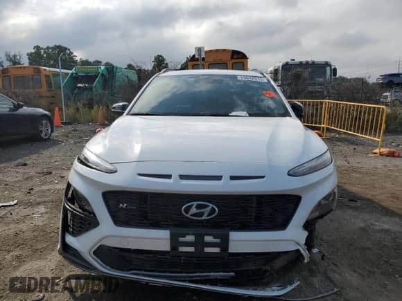 2023 Hyundai Kona N Line с VIN KM8K33A39PU008056, выставлен на аукционе Copart как лот 69642815 с пробегом 26 319 миль миль и Списание • Salvage title. История ставок и продаж доступна на DreamBid. Изображение 5.