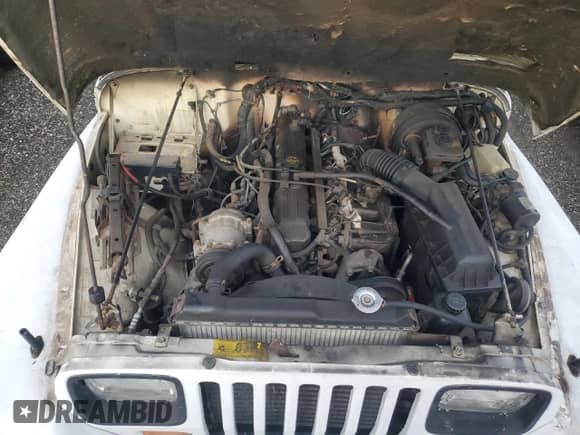 1993 Jeep Wrangler with VIN 1J4FY69S9PP226771, listed as a Copart auction lot 82136524 with Not provided miles and Salvage title. Bid and sale history available at DreamBid. Image 12.