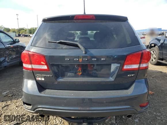 2017 Dodge Journey GT with VIN 3C4PDDEG8HT596814, listed as a Copart auction lot 84600955 with 87,611 mi miles and Clean title. Bid and sale history available at DreamBid. Image 6.