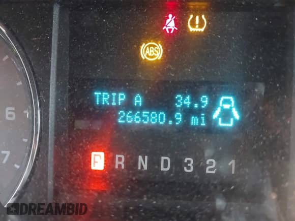 2009 Ford F-150 XL with VIN 1FTRW12889FA44630, listed as a IAAI auction lot 42434615 with 266,580 mi miles and . Bid and sale history available at DreamBid. Image 15.