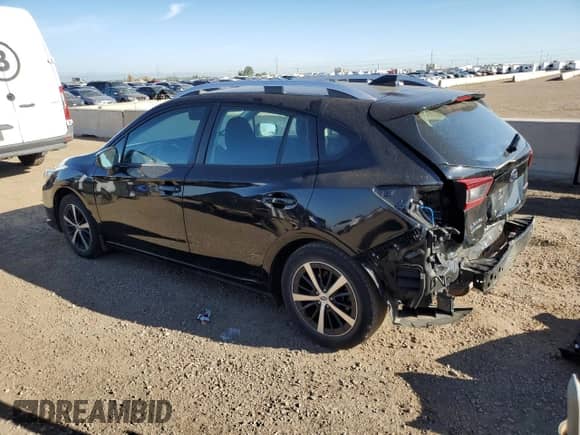 2020 Subaru Impreza Premium with VIN 4S3GTAD65L3710718, listed as a Copart auction lot 63099845 with 39,689 mi miles and Non repairable. Bid and sale history available at DreamBid. Image 2.