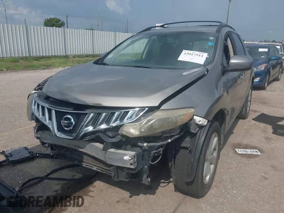 2009 Nissan Murano S with VIN JN8AZ18U79W013026, listed as a IAAI auction lot 43017514 with 203,459 mi miles and . Bid and sale history available at DreamBid. Image 6.